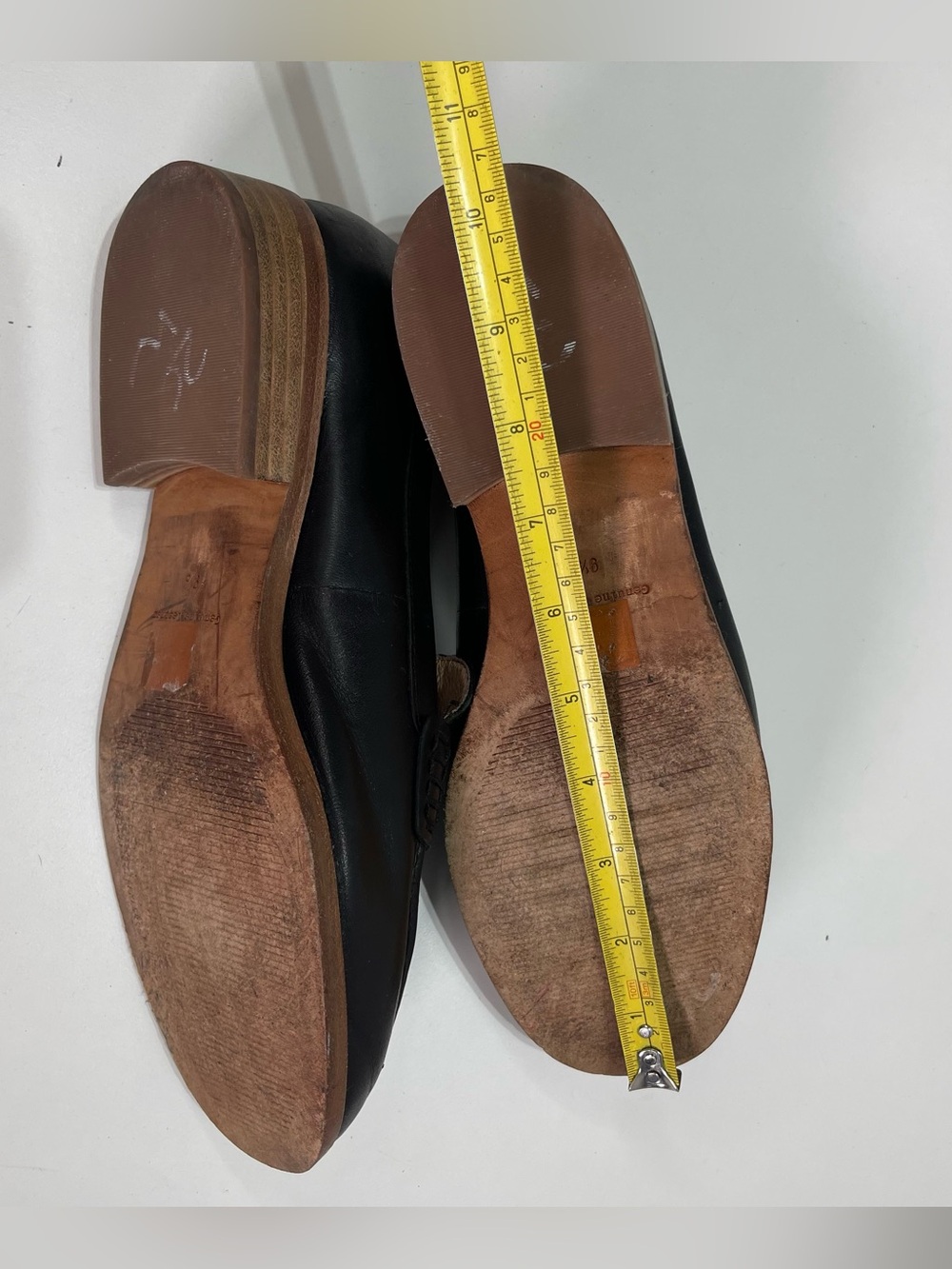 Madewell Leather Shoes Womens 9.5 Penny Loafer Black Academia Classic - Picture 6 of 7